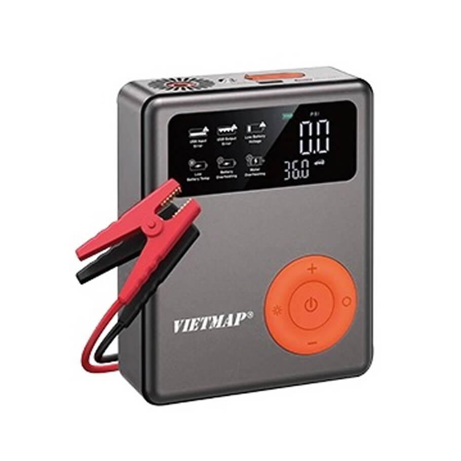 Kích bình bơm lốp VIETMAP DK-MF139 (13000mAh)